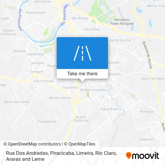 Rua Dos Andradas map