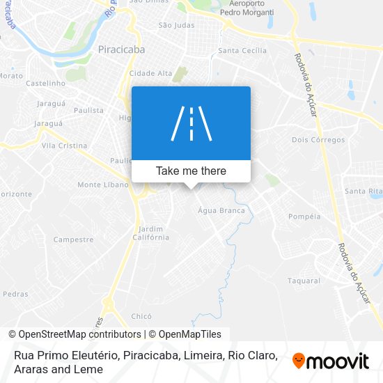 Rua Primo Eleutério map