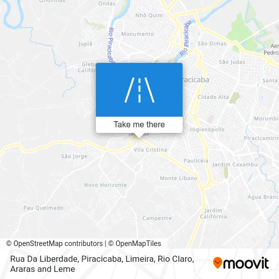 Rua Da Liberdade map