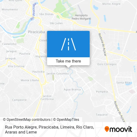 Rua Porto Alegre map