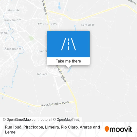 Rua Ipuã map