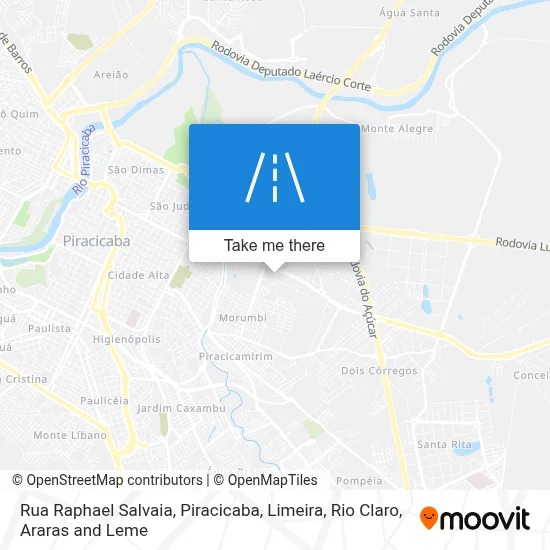 Rua Raphael Salvaia map