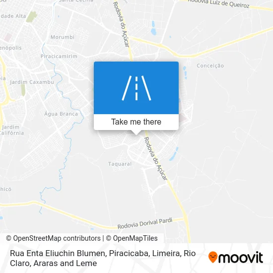 Rua Enta Eliuchin Blumen map