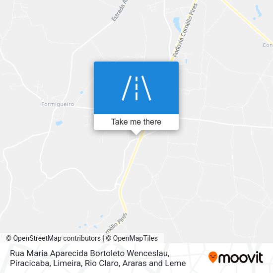 Rua Maria Aparecida Bortoleto Wenceslau map
