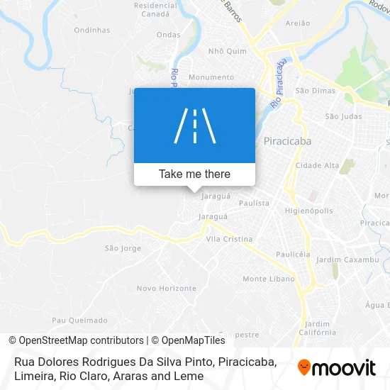 Rua Dolores Rodrigues Da Silva Pinto map