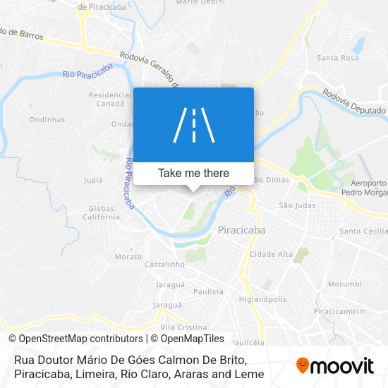 Rua Doutor Mário De Góes Calmon De Brito map