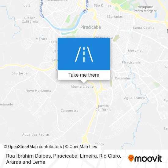 Rua Ibrahim Daibes map