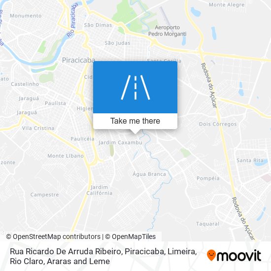 Rua Ricardo De Arruda Ribeiro map