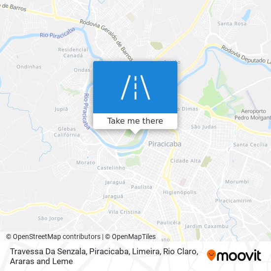 Travessa Da Senzala map