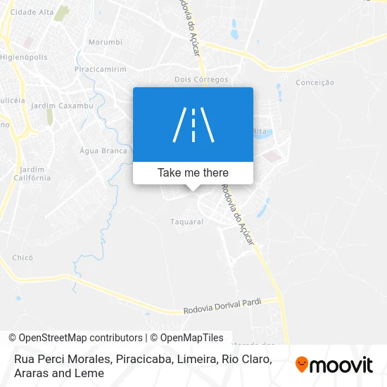 Rua Perci Morales map
