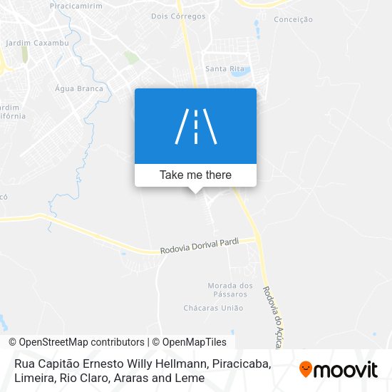 Rua Capitão Ernesto Willy Hellmann map