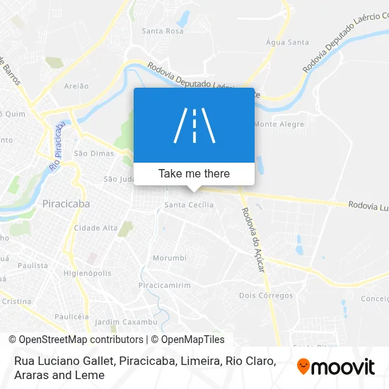 Rua Luciano Gallet map