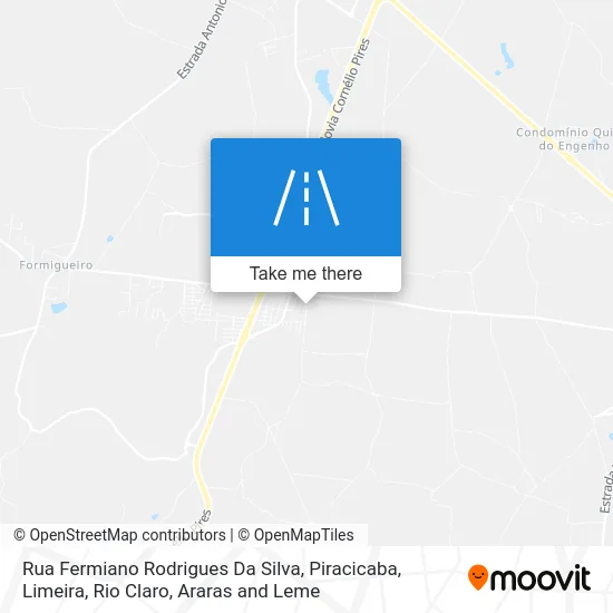 Rua Fermiano Rodrigues Da Silva map