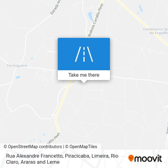 Rua Alexandre Francetto map