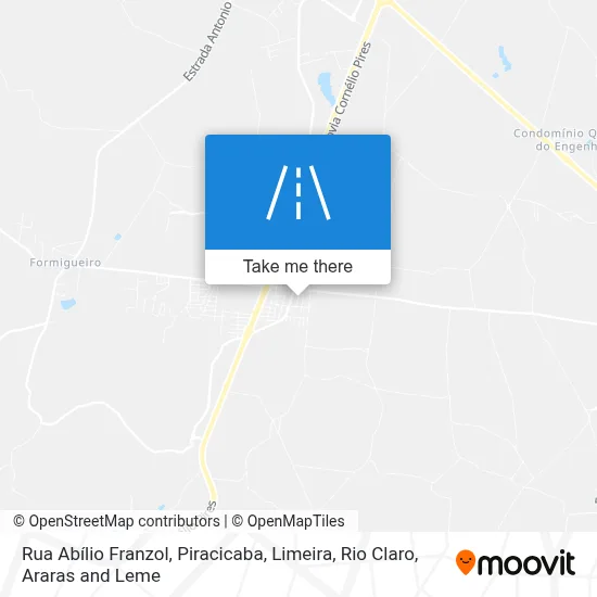 Rua Abílio Franzol map