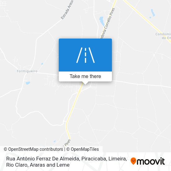 Rua Antônio Ferraz De Almeida map