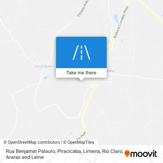 Rua Benjamin Palauro map