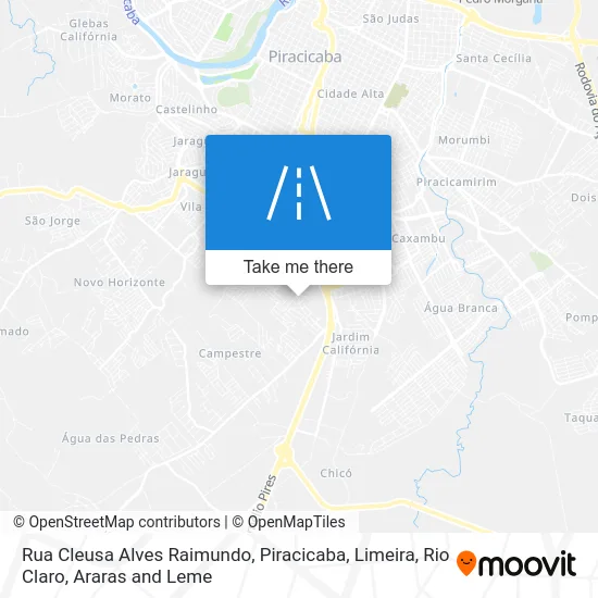 Rua Cleusa Alves Raimundo map