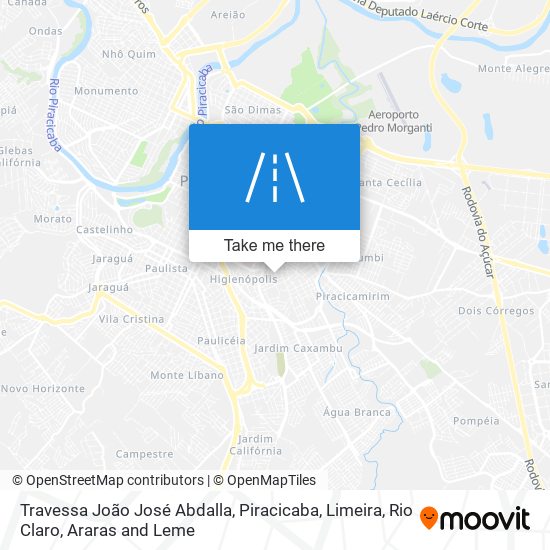 Travessa João José Abdalla map