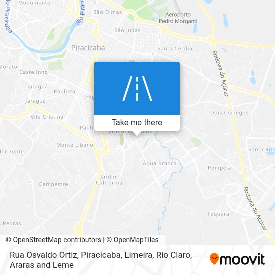 Rua Osvaldo Ortiz map