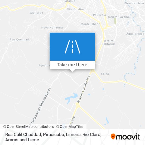 Rua Calil Chaddad map