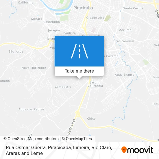 Rua Osmar Guerra map