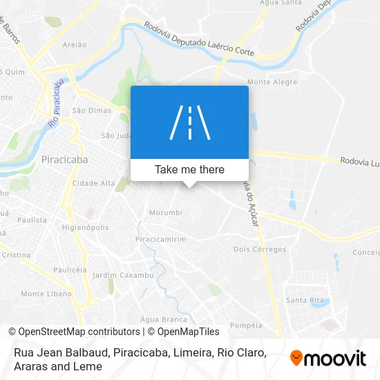 Rua Jean Balbaud map