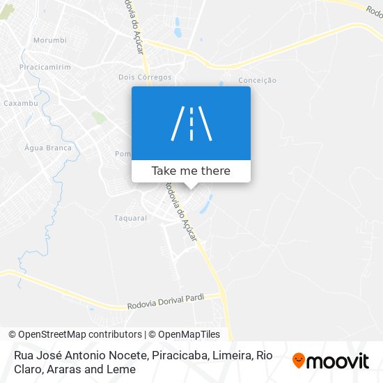 Rua José Antonio Nocete map