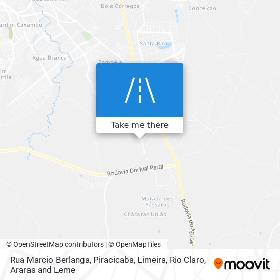 Rua Marcio Berlanga map