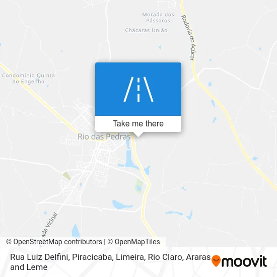 Rua Luiz Delfini map