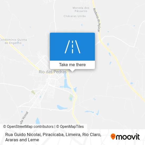 Rua Guido Nicolai map