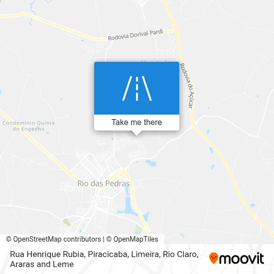 Rua Henrique Rubia map