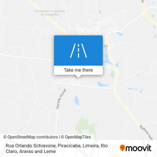 Rua Orlando Schiavone map