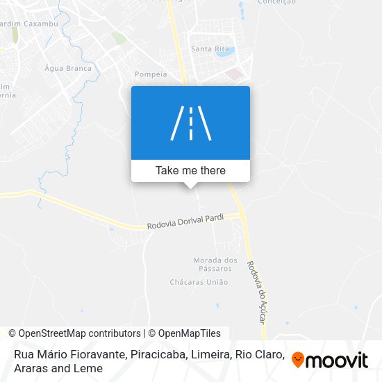 Rua Mário Fioravante map