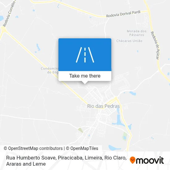 Rua Humberto Soave map