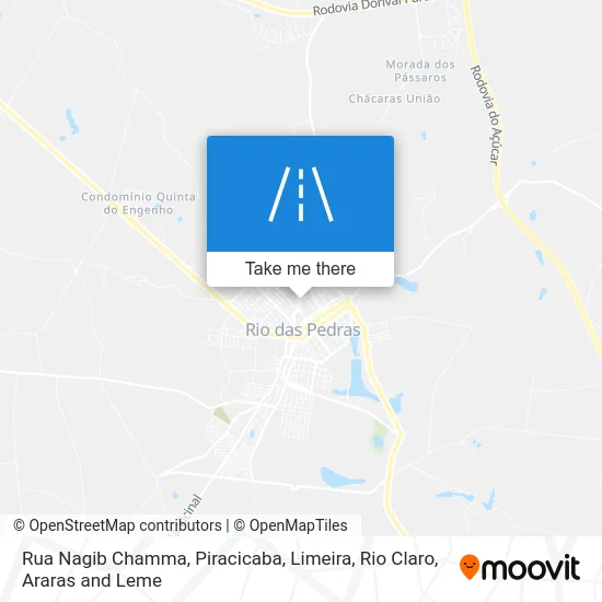 Rua Nagib Chamma map