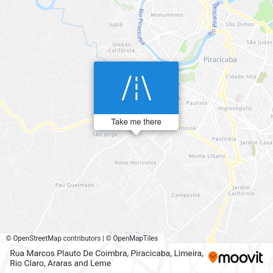 Rua Marcos Plauto De Coimbra map