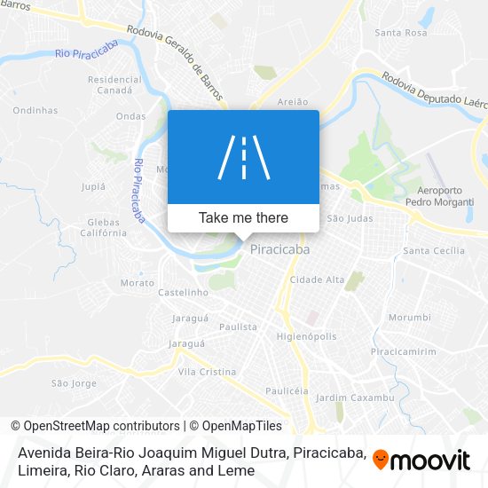 Avenida Beira-Rio Joaquim Miguel Dutra map