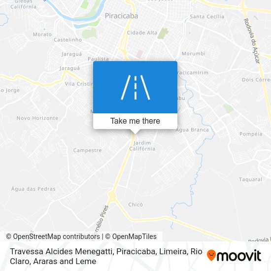 Travessa Alcides Menegatti map