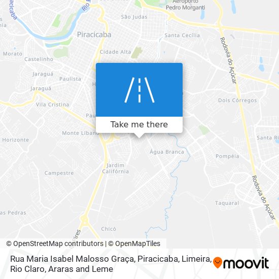 Rua Maria Isabel Malosso Graça map