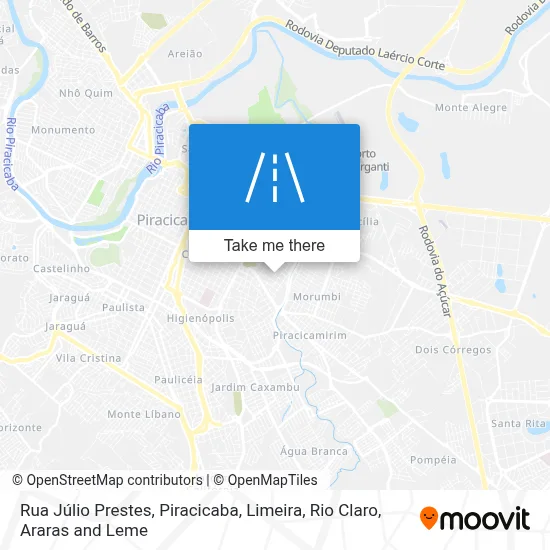 Rua Júlio Prestes map