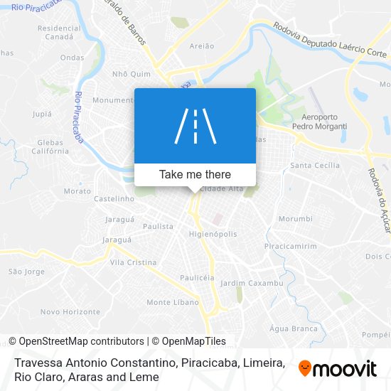 Travessa Antonio Constantino map