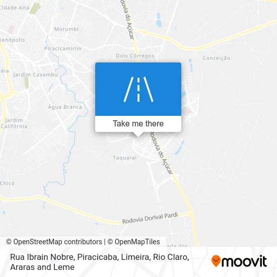 Rua Ibrain Nobre map