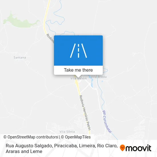 Rua Augusto Salgado map