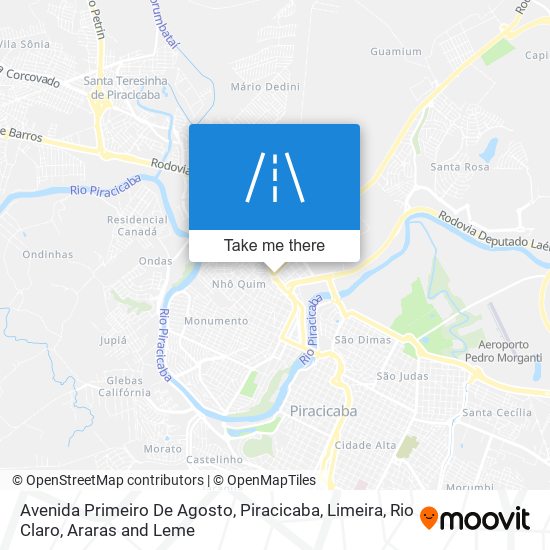 Avenida Primeiro De Agosto map