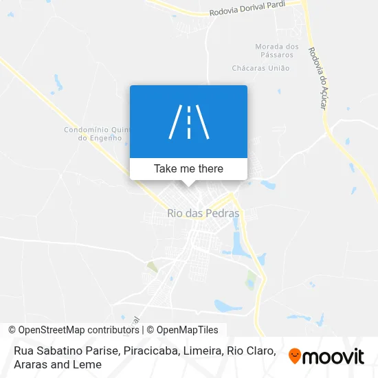 Rua Sabatino Parise map