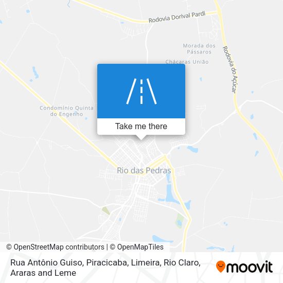 Rua Antônio Guiso map