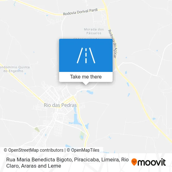 Rua Maria Benedicta Bigoto map