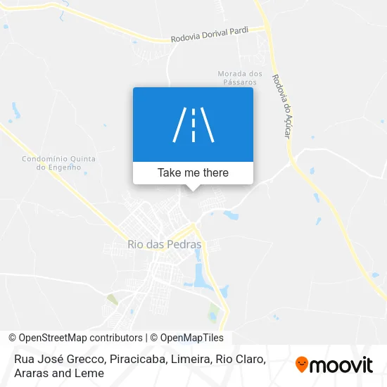Rua José Grecco map
