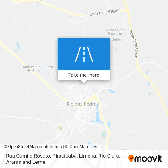 Rua Camilo Rosato map